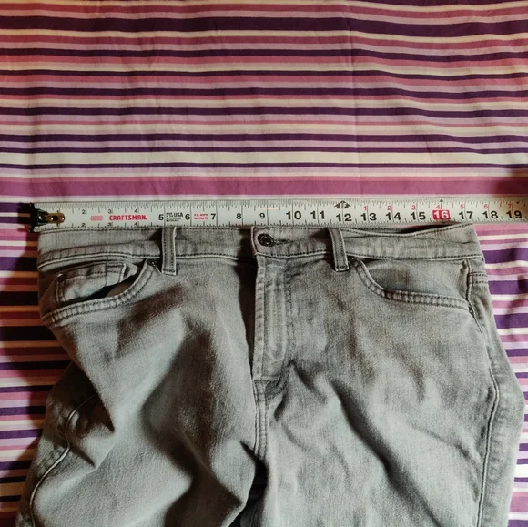 32 7 for all mankind the Skinny Grey Jeans - Picture 7 of 16